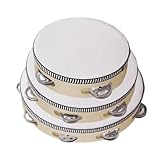Tambourine Für Kinder,3-teilige Einreihige Perkussion Tamburine Für...