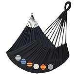 GOCAN Hängematte Outdoor 2 Personen 220x150cm Gesamtlänge 330cm Last...