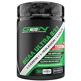 BCAA Ultra Caps - 365 Kapseln mit hochdosierten 1100 mg pro Kapsel -...