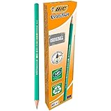 BIC Bleistift Evolution Original 650 HB, Schachtel à 12 Stück, grün
