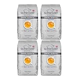 Schwiizer Schüümli Crema Barista Ganze Kaffeebohnen 4kg - Intensität 2/5...