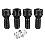 Radmuttern,Radmutter 4 Teile/Satz M14 X 1,25 Rad NUB-Verriegelungsbolzen...