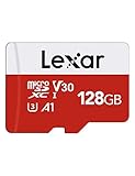 Lexar Micro SD Karte 128GB, Speicherkarte Micro SD mit Adapter, Bis zu 100...