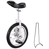 L&WB Einrad Kinder Einrad Höhenverstellbar Unicycle Fahrrad 16 Zoll 18...