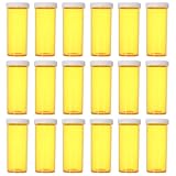 GLEAVI 25 Stück Pillenfläschchen Reiseapotheke Kleine Medikamentenbox mit...