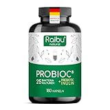 Probioc Kulturen Komplex - 25 Bakterienstämme + Inulin - 300 Mrd. KBE/g -...