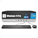 HP EliteDesk 800 G3 SFF Desktop Computer PC, Intel Core i5-6600, 8GB RAM,...
