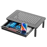 GYJZZW 3 höhenverstellbare Monitor-Ständer, Monitorerhöhung mit...