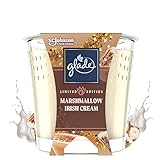 Glade (Brise) Duft-Kerze im Glas, Marshmallow Irish Cream, mit ätherischen...