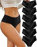 Sth Big Unterhosen Damen Nahtlose Hohe Taille Seamless Slips Damen High...