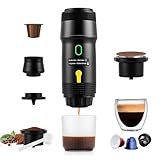 obecilc tragbare Espressomaschine, 20 Bar portable espresso maker,...