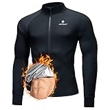 HOTSUIT Schwitzanzug Herren Trainingsanzüge Langarm Saunahemd Workout...