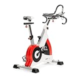SportPlus Speedracer, Indoor Cycling Bike in Studioqualität, 50...