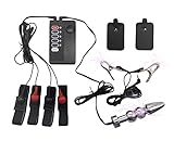 Elektrostimulation Set, Elektro Shock Analplug Analdildo Penisring...