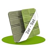 Alpenwert SITZKISSEN Outdoor Faltbar [2er Set] - Wasserdicht und...