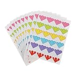 GLSTOY 10 Blatt Selbstklebende Fotoecken für Scrapbooks DIY Alben und...