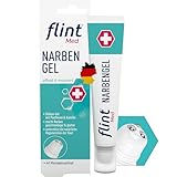 flint Med Narbengel – Narbensalbe mit integriertem Narbenroller, macht...