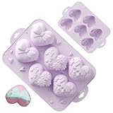 Ranley Aus Silikon in Herzform - für gesunde Pralinen, Form mit Herzmuster...