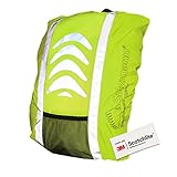 Salzmann Wasserdichter Rucksacküberzug - Reflektierende...