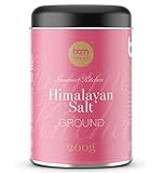 BAM Himalaya Salz Fein 200g - Rosa Salz Jodiert für Speisen, Fleisch,...