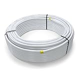 Pipetec Aluverbundrohr Aluminium Mehrschichtverbundrohr 20x2 mm 10m weiss...