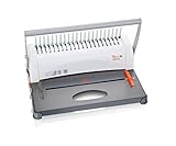 Peach PB200-30 Plastikbindegerät | Star Binder Pro - DIN-A4 |bindet 350...