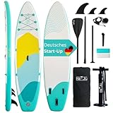 He-Ju SUP Stand Up Paddling Board SUP, 335 x 84 x 15cm, Aufblasbar und...