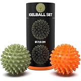 M.S.Lemberg® Igelball Massage Set - Massageball für Reflexzonen,...