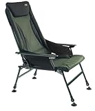 Cormoran PRO CARP Karpfenstuhl mit Armlehnen, Modell 7300, Luxus...