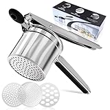 Kartoffelpresse,Spätzlepresse 470ML Schwere,Lebensmittelqualität...