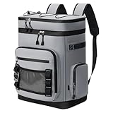 YAOPIU Isolierte Rucksackkühler Wasserdicht, 30L Isolierter Kühlrucksack,...