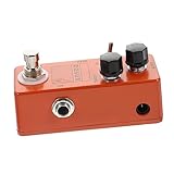 Vaguelly 1Stück Gitarreffektpedal Orange Kompakte Langlebige Bauweise für...