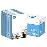 HP Kopierpapier Office CHP110: 80 g DIN-A4, 2500 Blatt (5x500) matt, weiß...