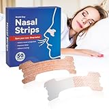 QOEOTUY Nasenpflaster Schnarchen - 50 Stück Nasenpflaster Besser Atmen -...