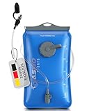 SASMO Sports® Trinkblase 2l mit 2 Öffnungen |...