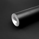 Kunstleder Selbstklebend Meterware Schwarz Reparaturset 44x300cm -...