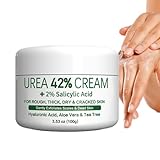 Urea Creme 42 prozent Fußcreme für Trockene Rissige Füße Hände...