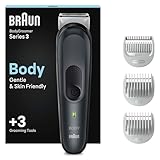 Braun Bodygroomer 3, Körperpflege- und Haarentfernung für Herren, mit...