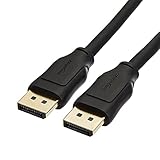 Amazon Basics 8K DisplayPort-auf-DisplayPort-1.4-Kabel mit einer...