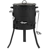 BBQ-Toro Eintopfofen Outdoor Ø 29 cm | Gulaschkanone mit Topf, Grillrost...