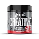 Warrior Kreatin-Monohydrat-Pulver 300g – Mikronisierte – Verbessert...