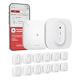 X-Sense Funkvernetzbarer Rauchmelder WLAN, Feuermelder mit...