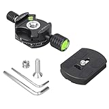 ARTCISE 360° Panoramakopf, Panorama-Pfann-Basisklemme, Alu-Legierung,...