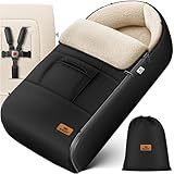 Kidiz® Babyfußsack Baby Fußsack Winterfußsack Babyschale mit...