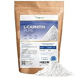 L-Carnitin Pure - 300 g reines Pulver ohne Zusätze - 100% L-Carnitin...