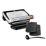 Tefal GC716D Kontaktgrill, Kunststoff, Schwarz, Metallisch, 401 x 229 x 450...