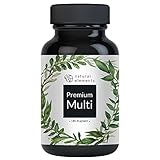 Multivitamin - 180 hochdosierte Kapseln - Wertvolle Vitamine A-Z - Komplex...