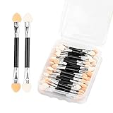 XIXKOLYU 20 Stück Lidschatten Pinsel,Sponge Eyeshadow Brush, Lidschatten...