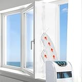Klimaanlage Fensterabdichtung, 400cm Fensterabdichtung für Mobile...