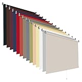 Springrollo Mittelzugrollo Tageslichtrollo Rollo Breite 60 - 200 cm Höhe...